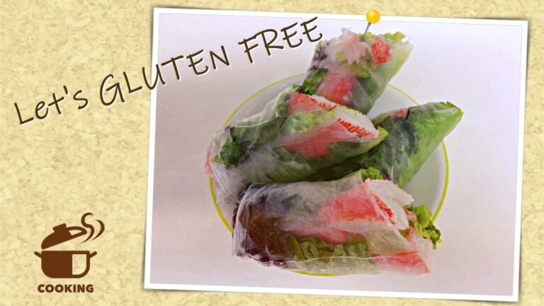 コスパ最強のグルテンフリーレシピ 生春巻き スイートチリソース 親子deグルテンフリー快適生活